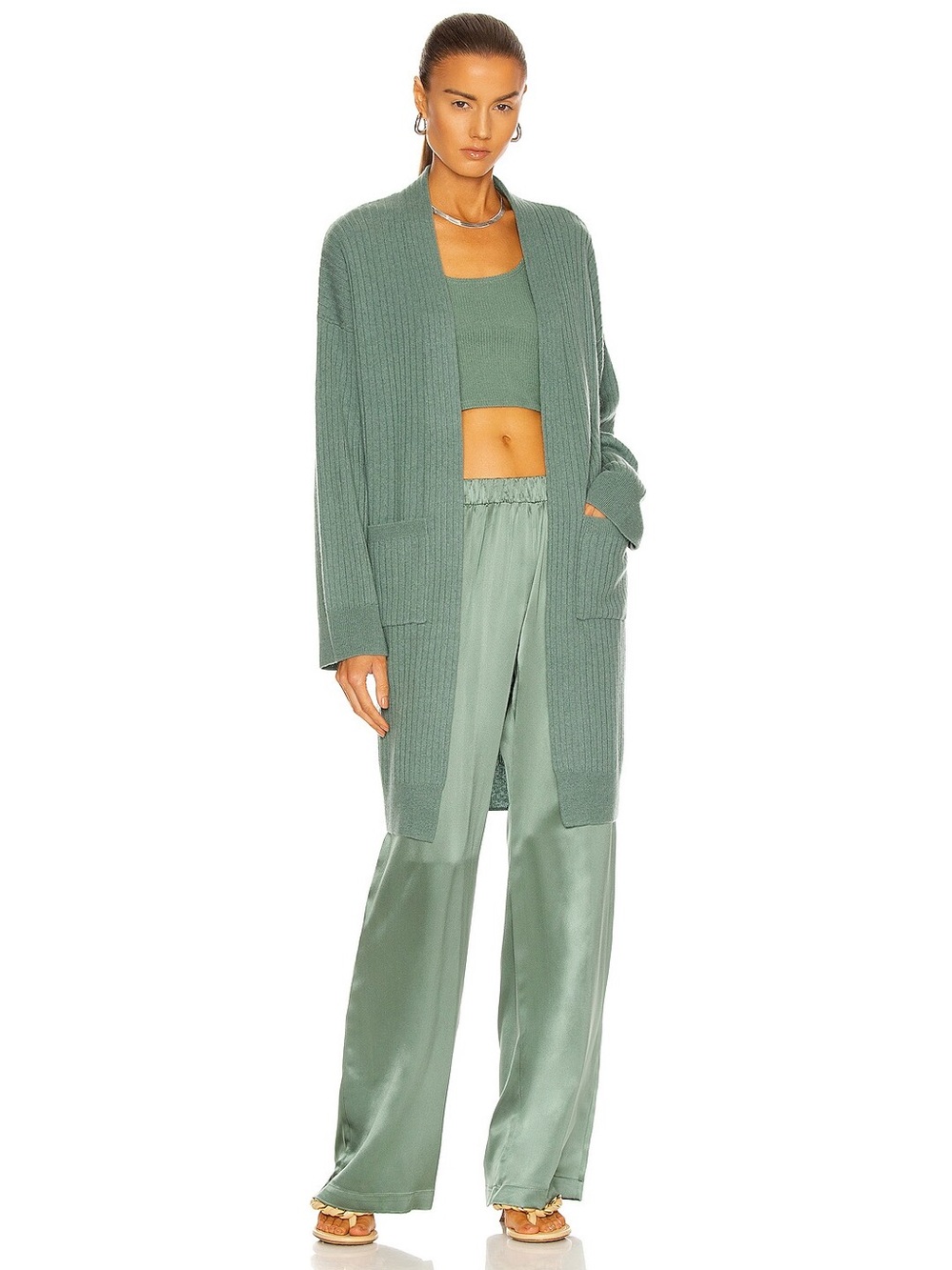 SABLYN Makenna Cashmere Cardigan L - PTP 26” (862 €)